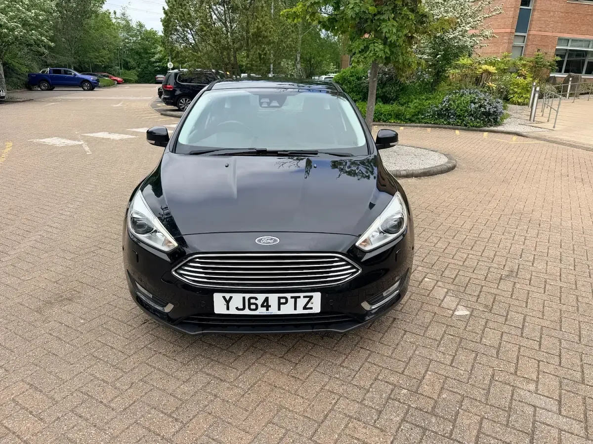 Used Ford Focus Titanium X 125 HP (91 kW) 2015 Black Hatchback