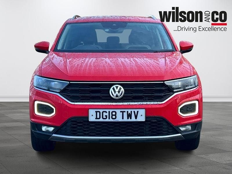 Used VW T-Roc SEL 190 HP (139 kW) 2018 Red SUV