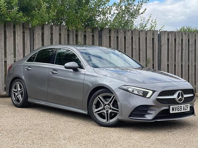 Grey Used 2019 Mercedes A200 AMG line Sedan | £15,397 (Fair price) - Image 1/4