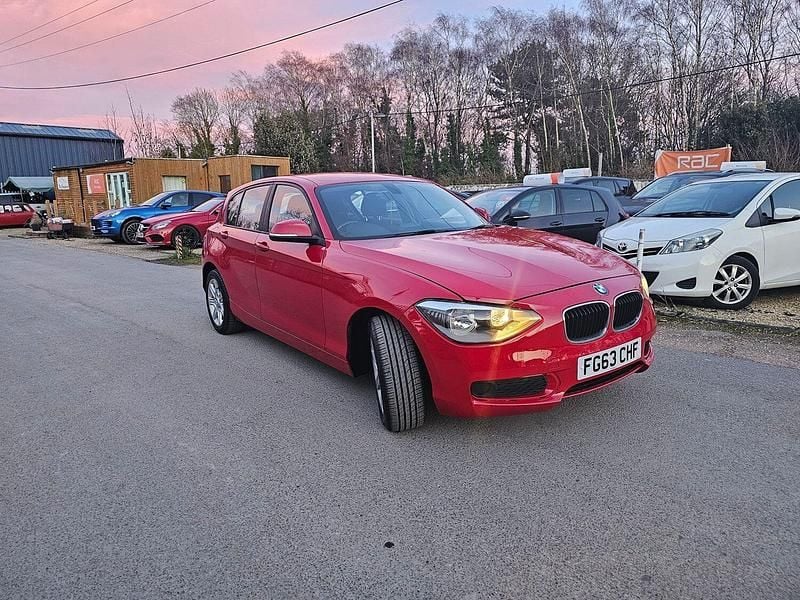 Red Used 2013 BMW 114 Advantage Hatchback | £6,995 (Expensive) - Image 1/4