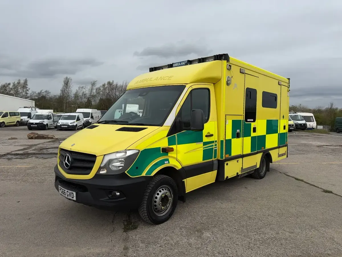 Used Mercedes Sprinter 2017 Yellow Van