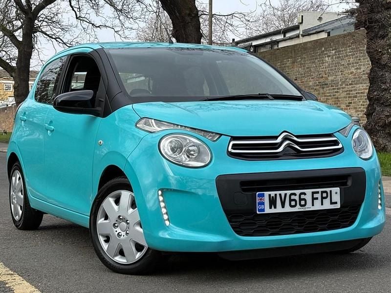 Used Citroën C1 Feel 68 HP (50 kW) 2017 Blue Hatchback