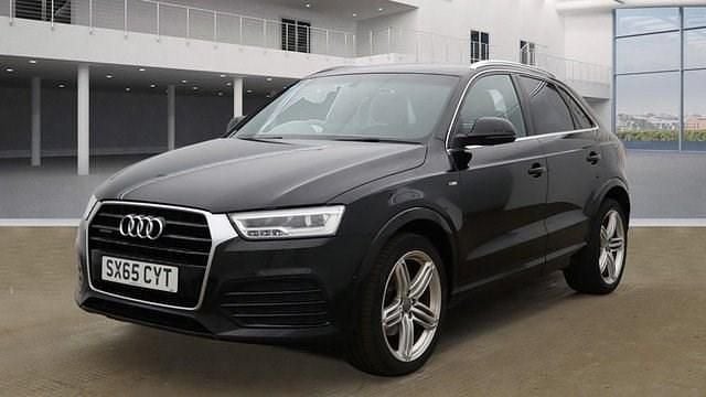 Used Audi Q3 S-line plus 184 HP (135 kW) 2016 Black SUV