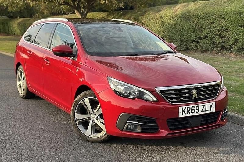 Red Used 2019 Peugeot 308 S Estate | £6,990 (Fair price) - Image 1/1