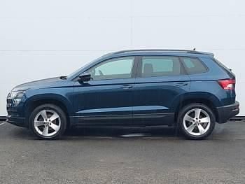 Used Skoda Karoq SE 115 HP (84 kW) 2019 Blue SUV