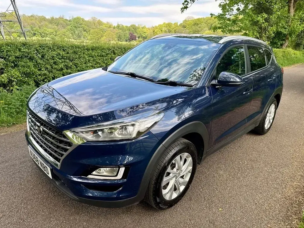 Used Hyundai Tucson SE 132 HP (97 kW) 2018 Blue SUV