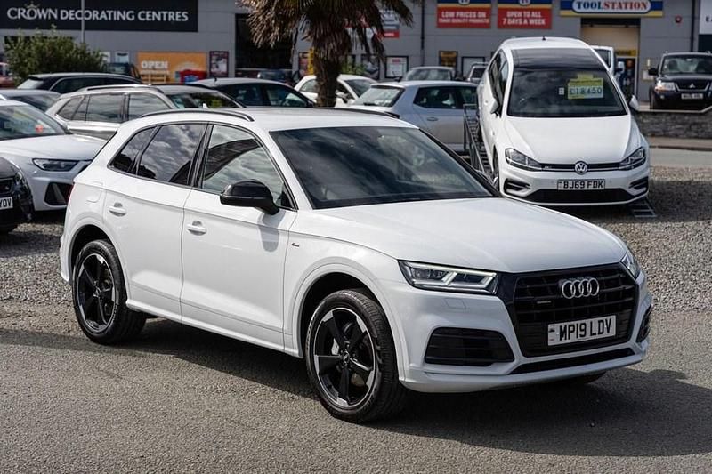 White Used 2019 Audi Q5 Black Edition SUV | £23,750 (Fair price) - Image 1/4