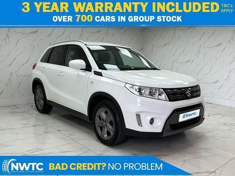 White Used 2018 Suzuki Vitara SZ-T SUV | £8,500 (Good price) - Image 1/4
