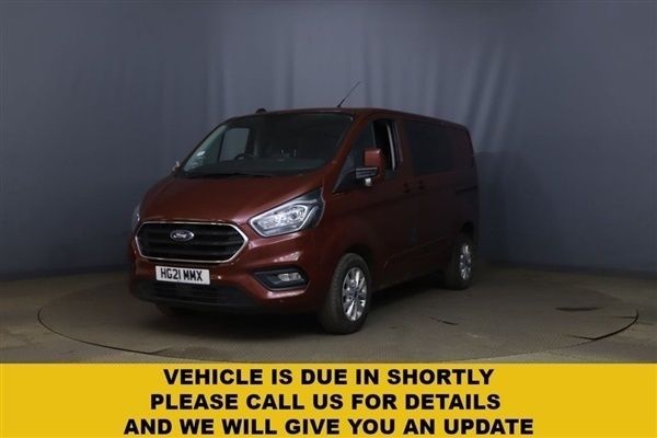 Red Used 2021 Ford Transit Custom Limited Van | £19,140 (Expensive) - Image 1/1