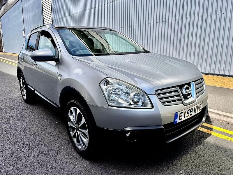 Silver Used 2009 Nissan Qashqai N-TEC SUV | £1,250 (Good price) - Image 1/4