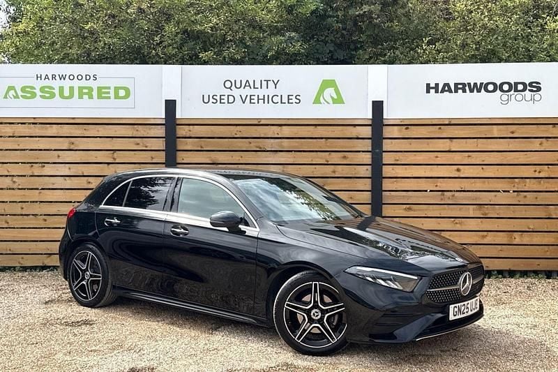 Black Used 2025 Mercedes A200 Executive Hatchback | £26,290 (A bit pricey) - Image 1/3