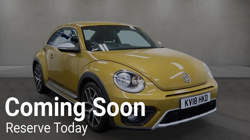 Used VW Beetle Dune 2018 Yellow Hatchback