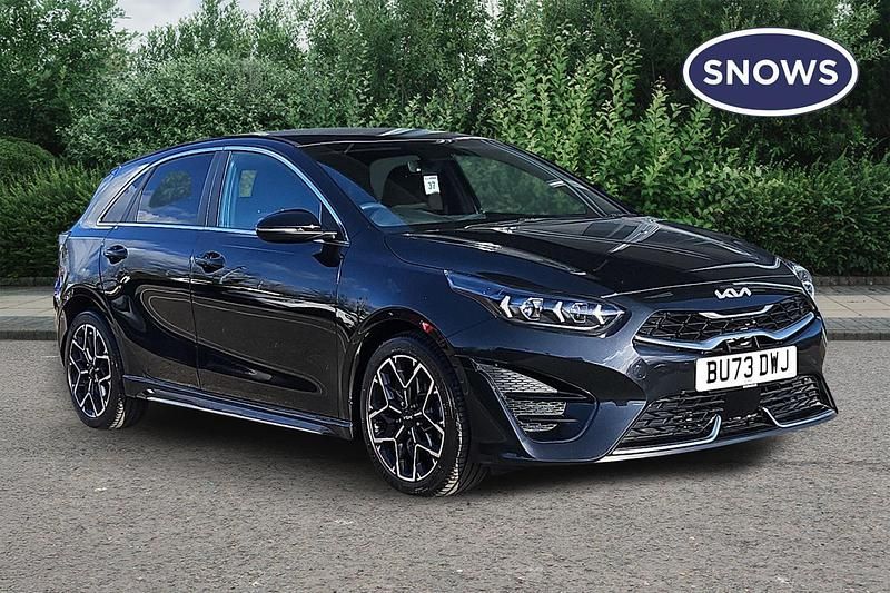 Used Kia Ceed GT-Line 158 HP (116 kW) 2024 Black Hatchback