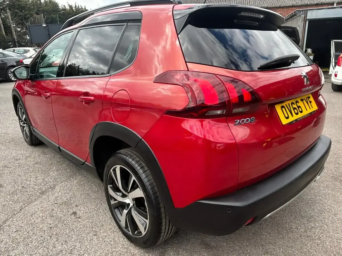 Used Peugeot 2008 GT-line 2017 Red SUV