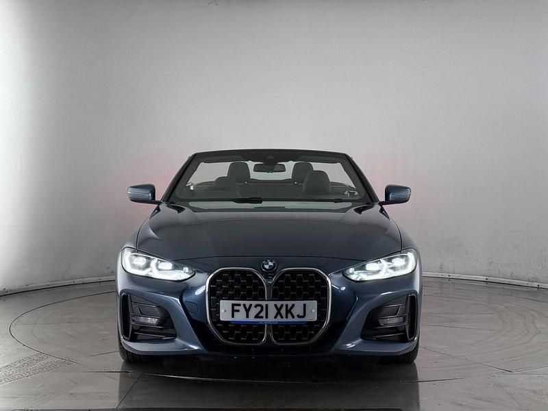 Used BMW 420 M Sport 190 HP (139 kW) 2021 Blue Cabriolet