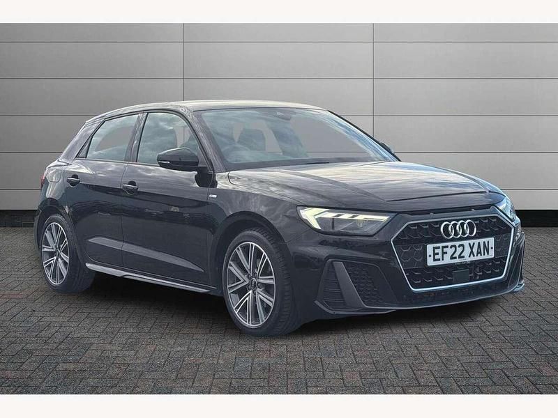 Black Used 2022 Audi A1 S-Line Hatchback | £18,895 (Fair price) - Image 1/4