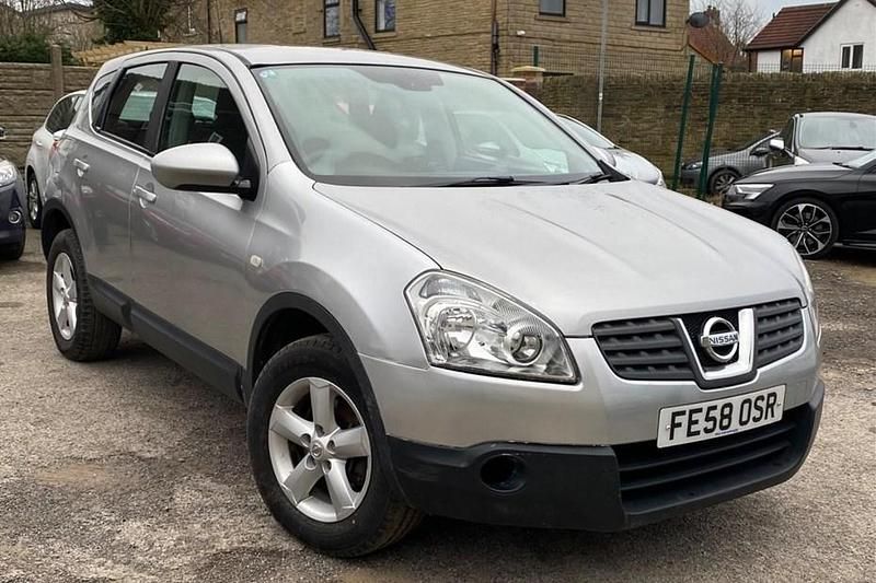 Used Nissan Qashqai Acenta 150 HP (110 kW) 2008 Silver SUV