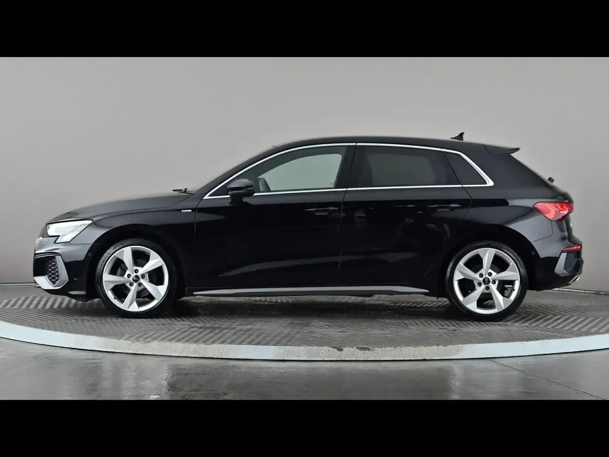Used Audi A3 S-Line 150 HP (110 kW) 2023 Black Sedan