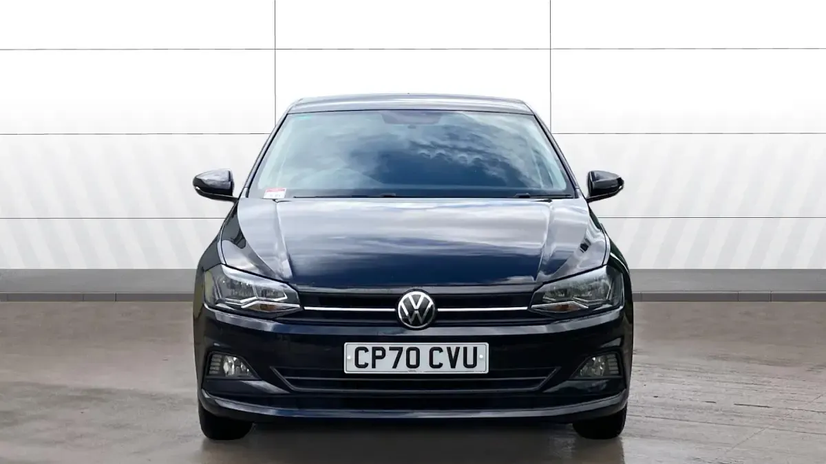 Used VW Polo Match 80 HP (58 kW) 2020 Black Hatchback
