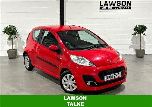 Red Used 2014 Peugeot 107 Active Hatchback | £3,990 (Fair price) - Image 1/1