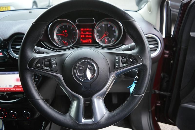 Used Vauxhall Adam Glam 70 HP (51 kW) 2013 Red Hatchback