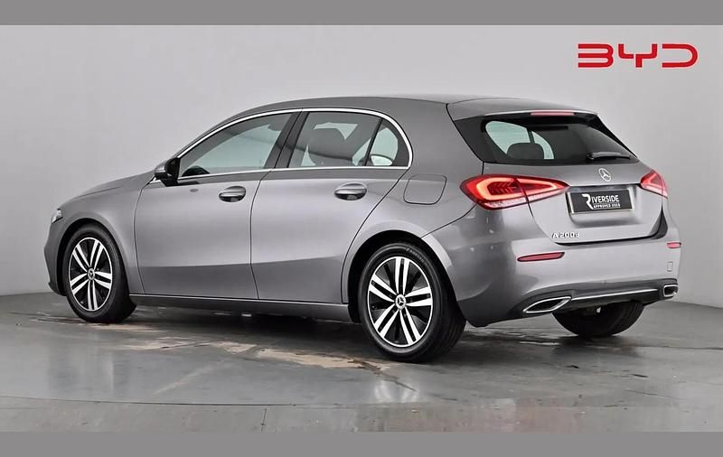 Begagnad Mercedes A200 150 HK (110 kW) 2021 Grå Halvkombi