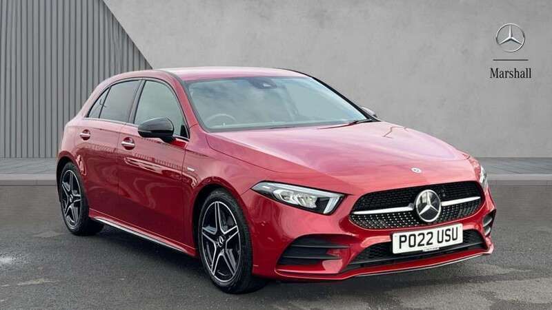 Red Used 2022 Mercedes A180 AMG Line Premium Hatchback | £22,990 (A bit pricey) - Image 1/4