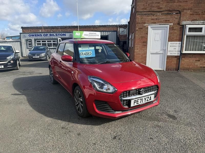 Usado Suzuki Swift SZ-L 83 HP (61 kW) 2021 Vermelho Citadino