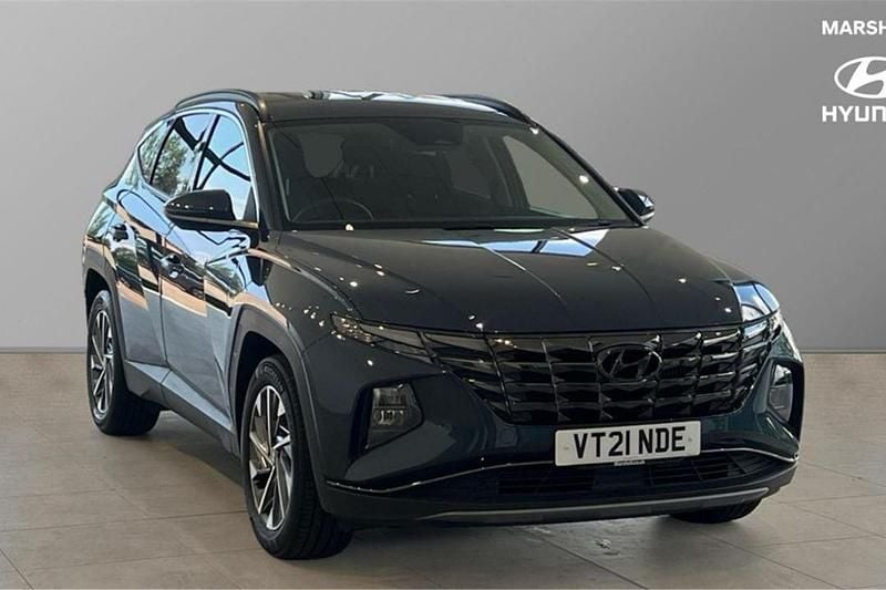 Blue Used 2021 Hyundai Tucson Premium SUV | £18,690 (A bit pricey) - Image 1/4