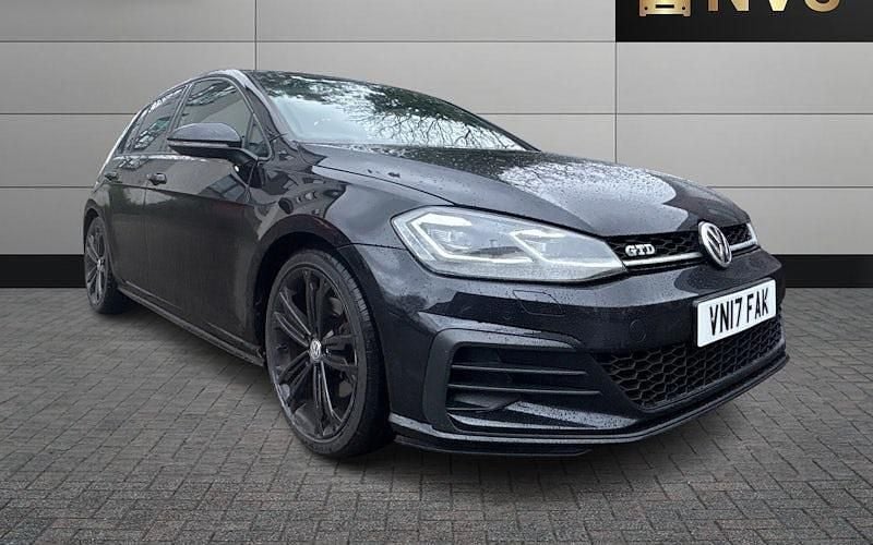 Black Used 2017 VW Golf VII GTD Hatchback | £9,995 (Super price) - Image 1/4