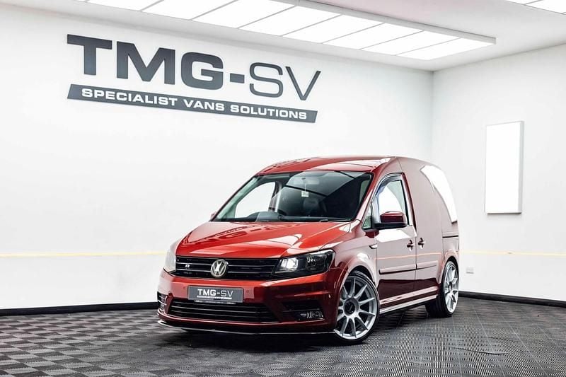 Red Used 2019 VW Caddy Trendline MPV | £24,995 - Image 1/4
