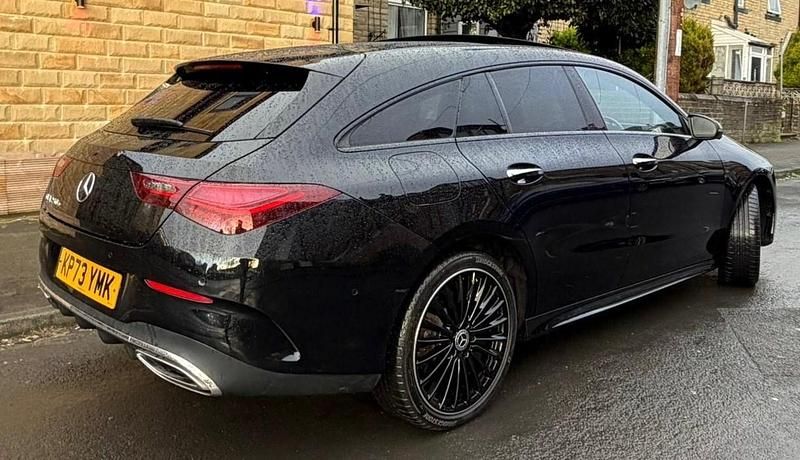 Used Mercedes CLA250e AMG Line Premium Plus 2023 Black Sedan