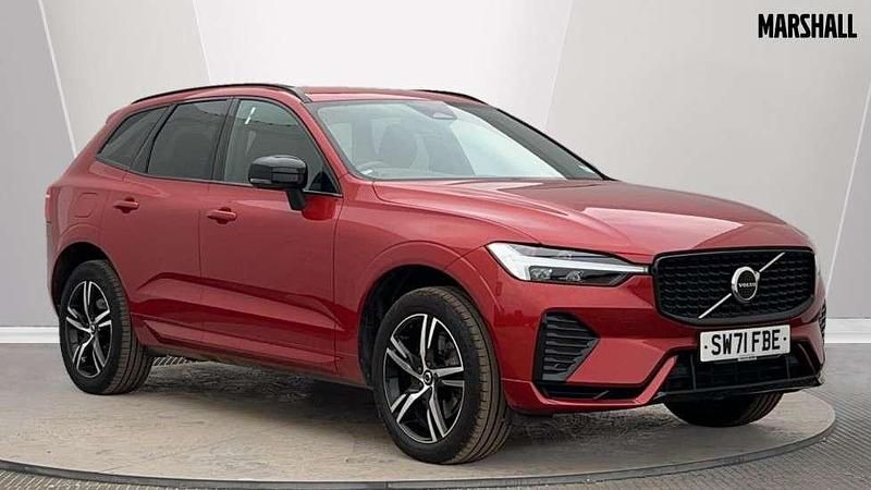 Red Used 2021 Volvo XC60 R-Design SUV | £31,413 (A bit pricey) - Image 1/4