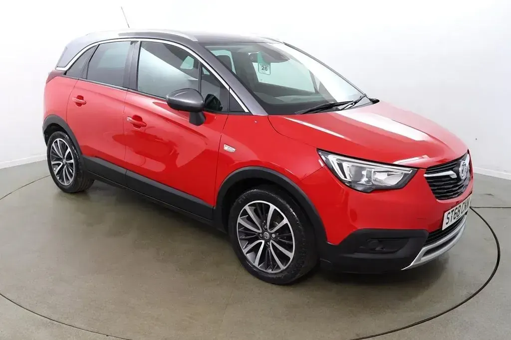Used Vauxhall Crossland X Elite 81 HP (59 kW) 2018 Red SUV