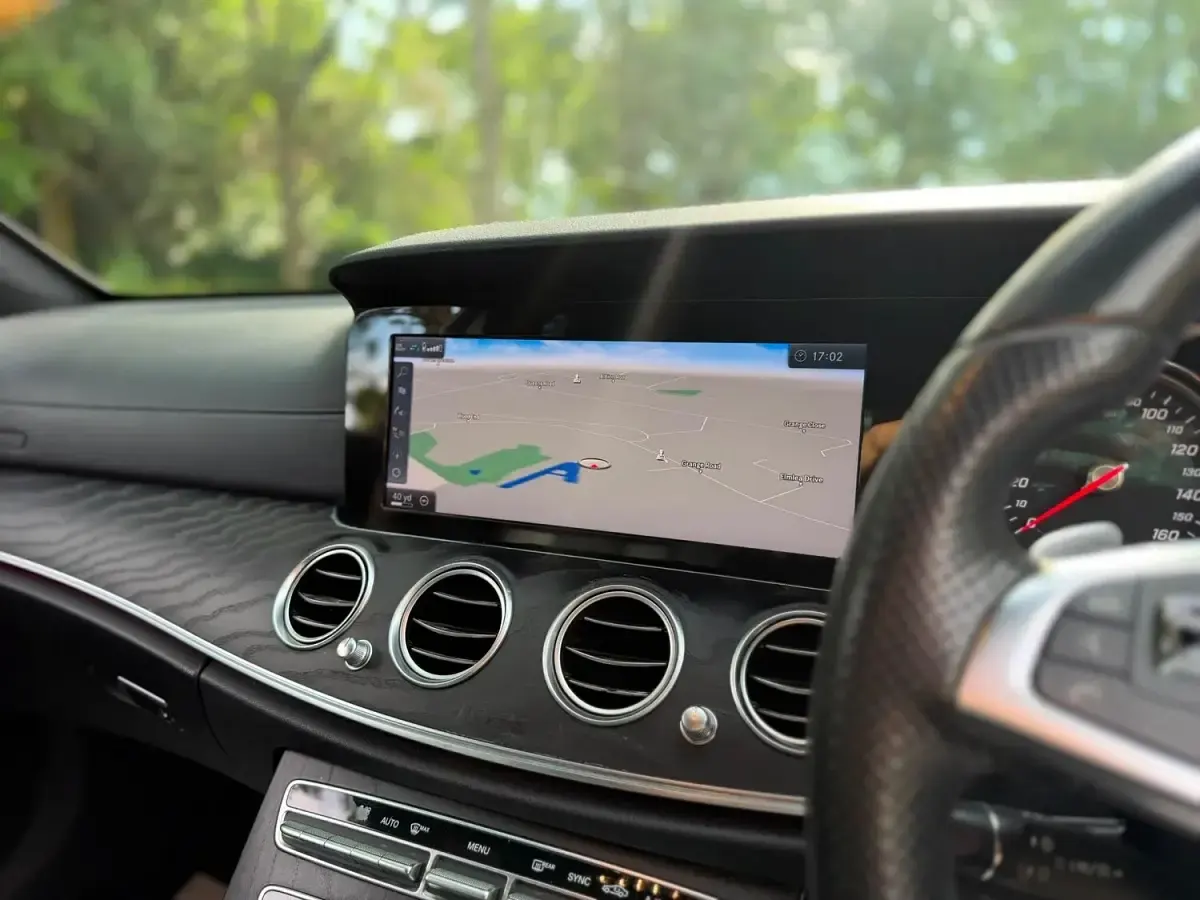Used Mercedes E220 AMG line 2018 Grey Sedan