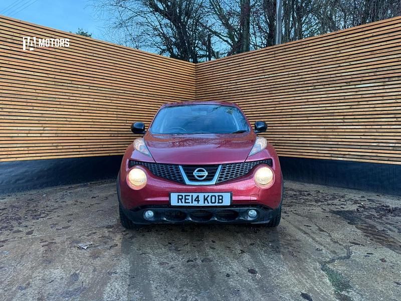 Used Nissan Juke N-TEC 110 HP (80 kW) 2014 Red SUV