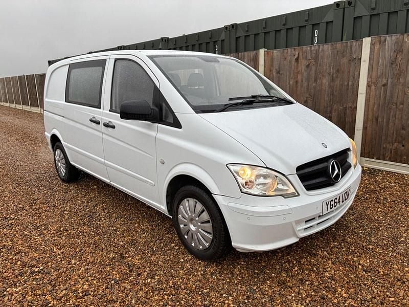 White Used 2014 Mercedes Vito Van | £5,995 (Fair price) - Image 1/4