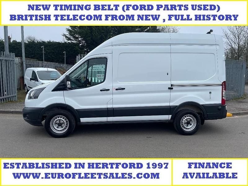 Used Ford Transit 130 HP (95 kW) 2018 White Van