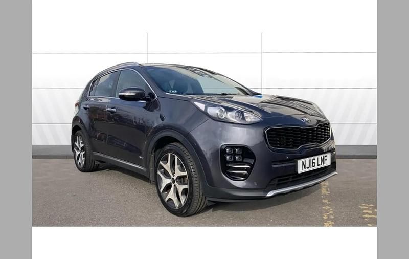 Used Kia Sportage GT-Line 174 HP (127 kW) 2016 Silver SUV