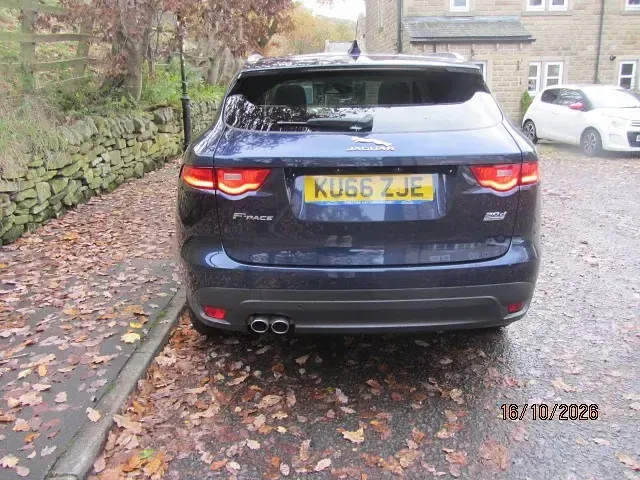 Used Jaguar F-Pace Portfolio 2016 Blue SUV