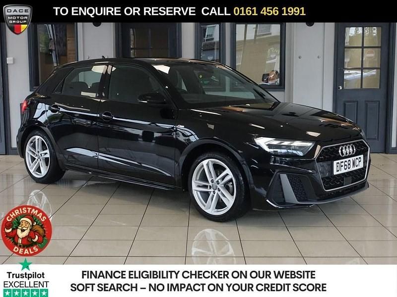 Black Used 2019 Audi A1 Sportback S-Line Hatchback | £14,670 (Fair price) - Image 1/4