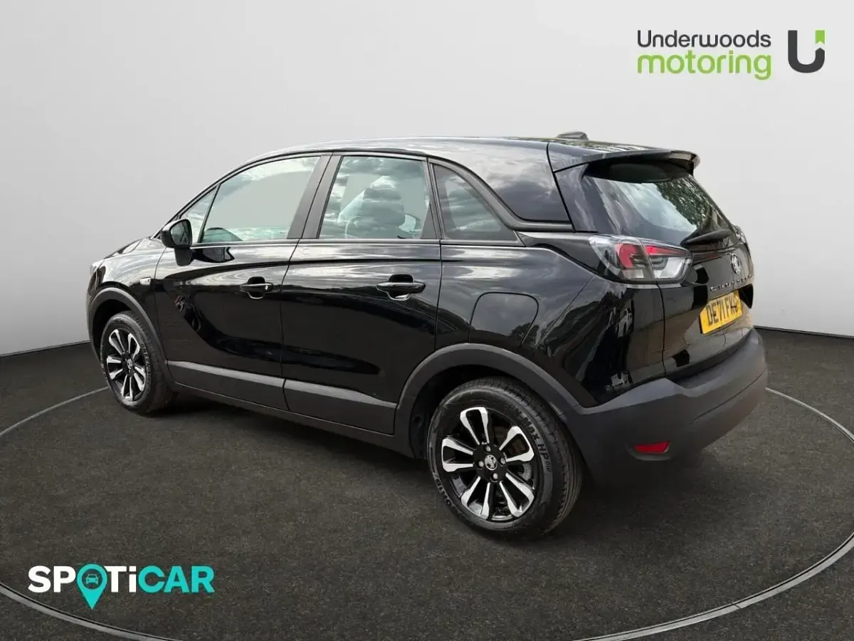 Used Vauxhall Crossland Edition 82 HP (60 kW) 2022 Black SUV