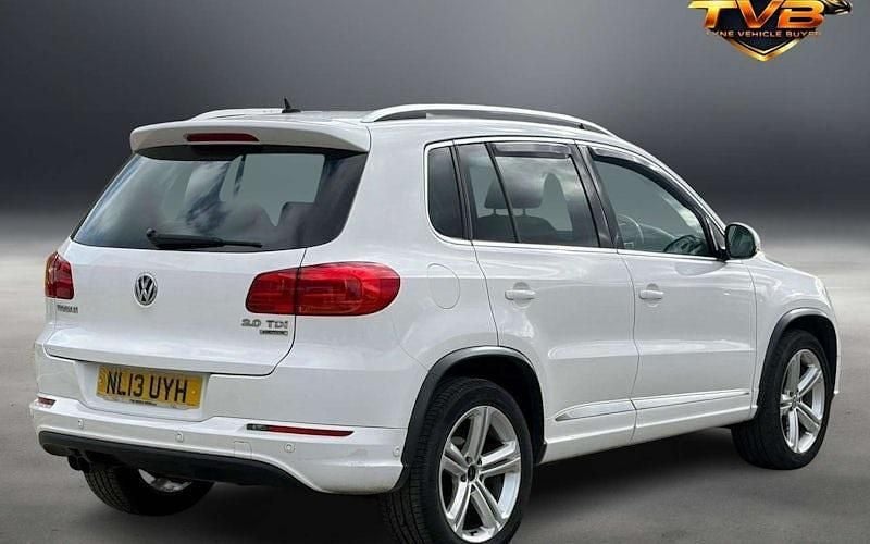Używany VW Tiguan R-line 140 KM (102 kW) 2013 Biały SUV