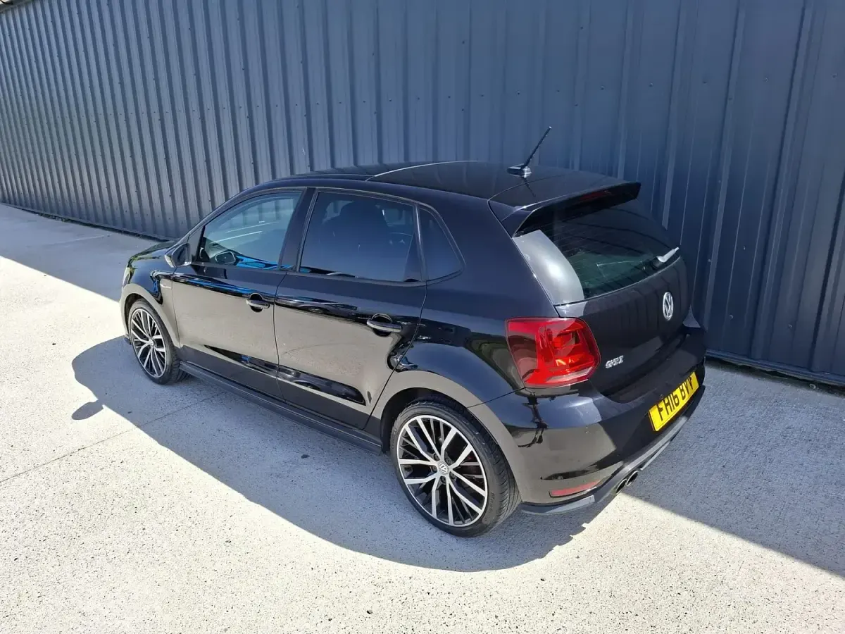 Used VW Polo GTI 192 HP (141 kW) 2016 Black Hatchback