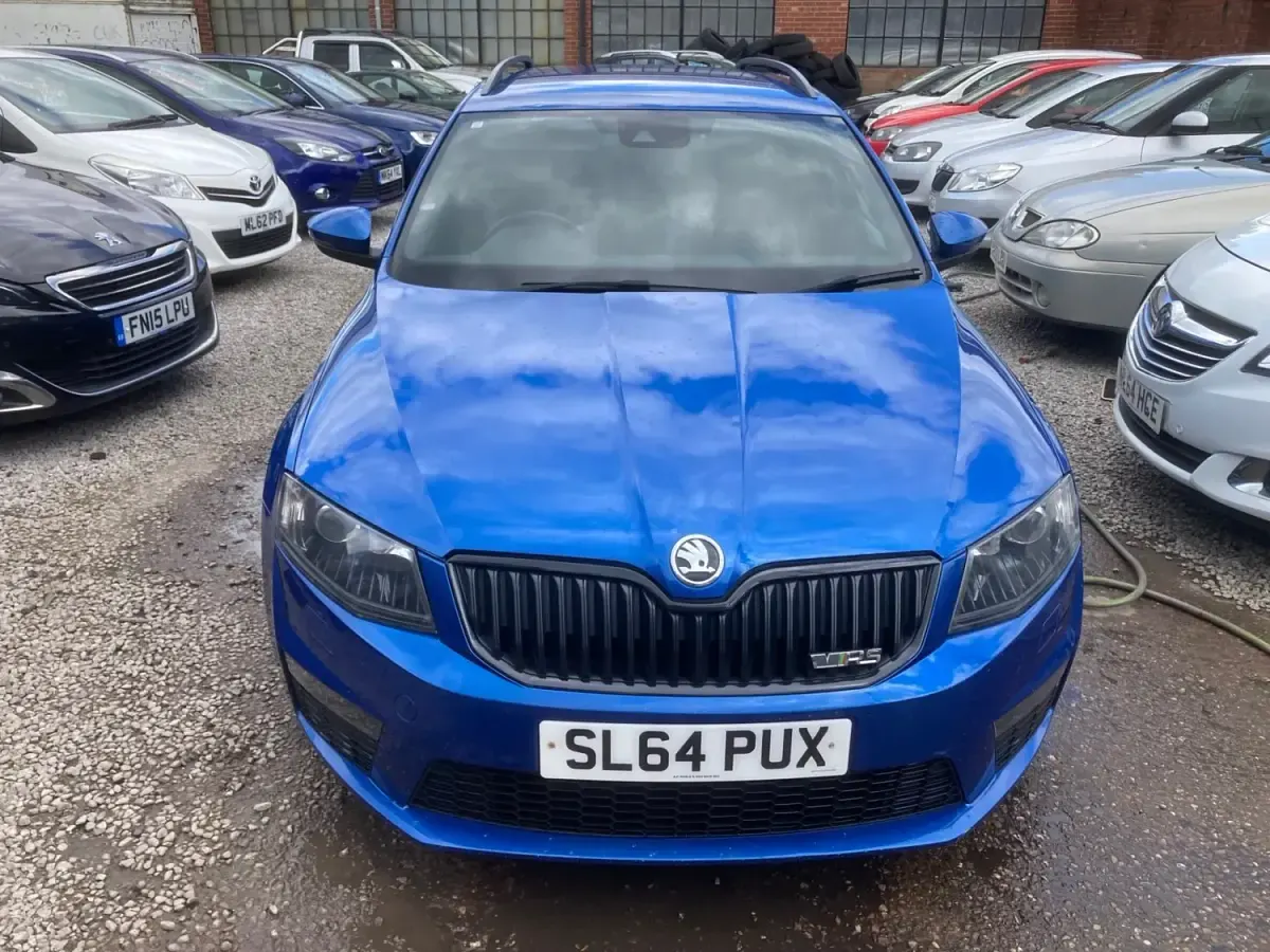 Gebraucht Skoda Octavia vRS 2014 Blau Kombi