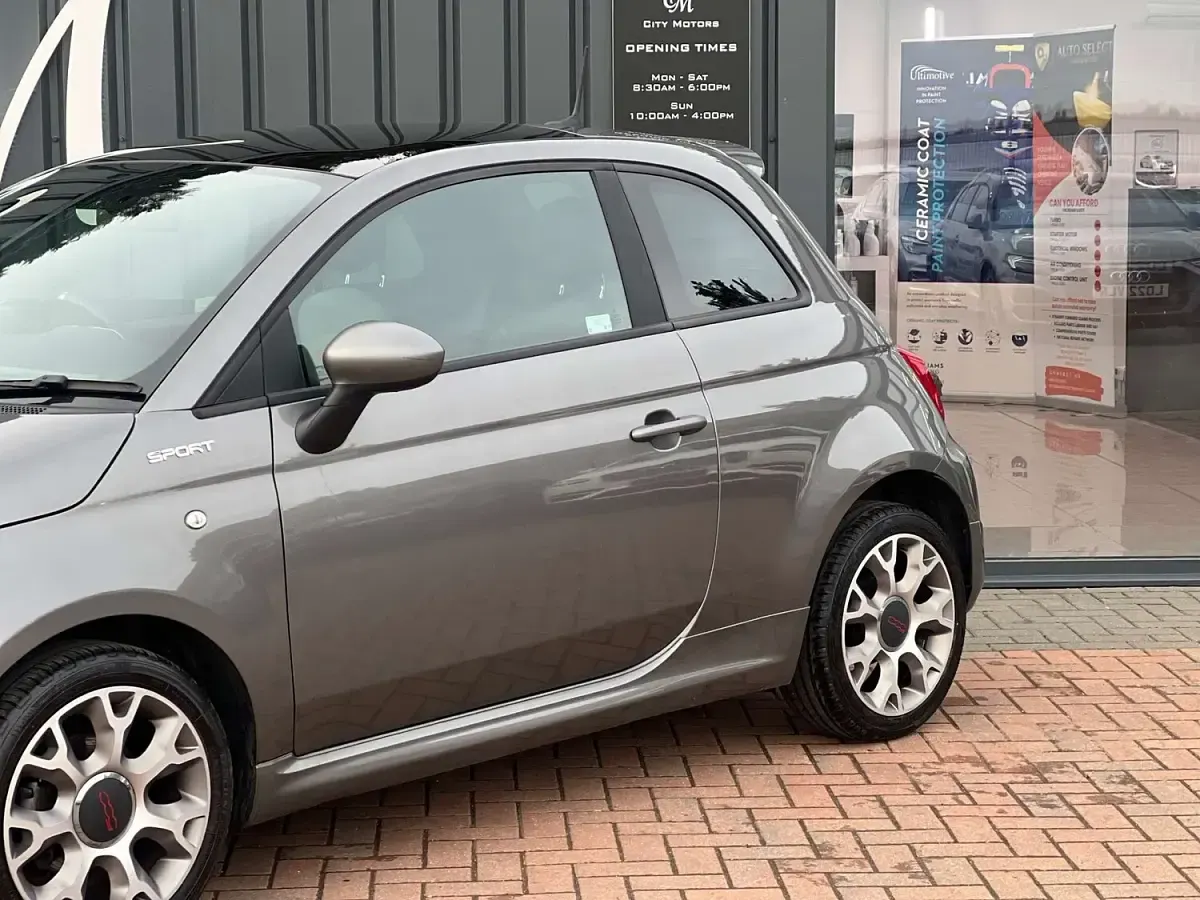 Used Fiat 500 Sport 70 HP (51 kW) 2021 Grey Hatchback