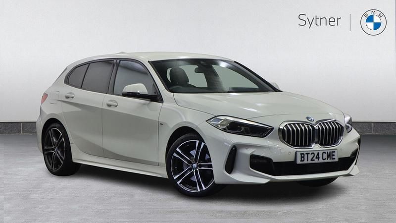 Used BMW 118 M Sport 134 HP (98 kW) 2024 White Hatchback