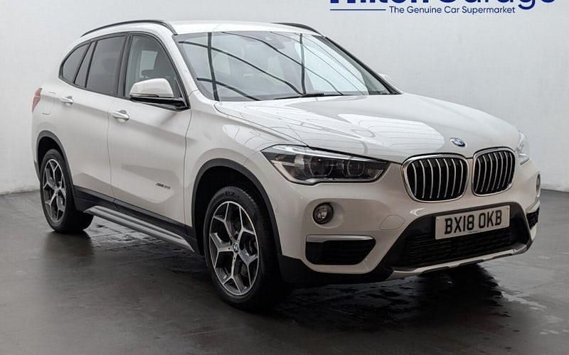 White Used 2018 BMW X1 xLine SUV | £15,850 (Good price) - Image 1/4