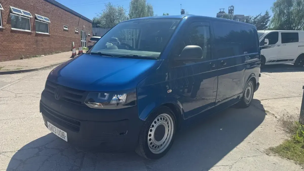 Usado VW Transporter 102 CV (75 kW) 2013 Azul Van