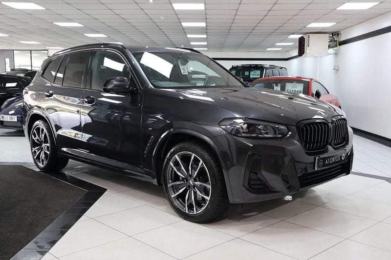 Grey Used 2022 BMW X3 M Sport SUV | £33,949 (A bit pricey) - Image 1/4